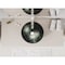 Anzzi Amalfi Round Glass Vessel Bathroom Sink with Stellar Black Finish LS-AZ902 - alternate 8